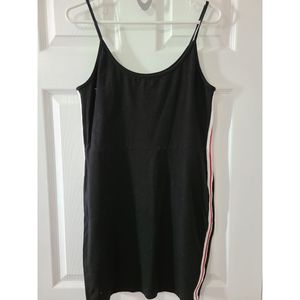 Eclipse/Tattoo black bodycon dress.